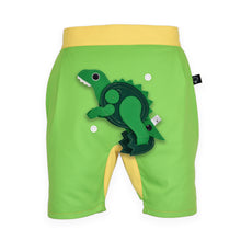 Load image into Gallery viewer, DINO SET - Green short pants with DINO Toy