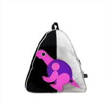 Load image into Gallery viewer, DINO SET - Triangle Backpack with DINO TOY