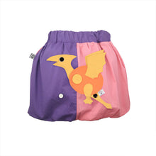 Load image into Gallery viewer, DINO SET - Rosa &amp; lila skirt with DINO Toy