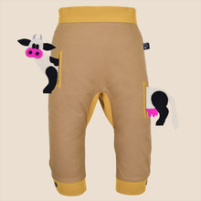 Load image into Gallery viewer, POCKET SET - Trousers duo colori with ANIMAL Toy - Beige beige baby
