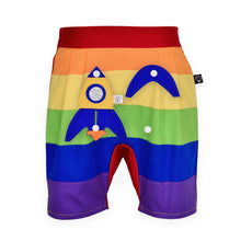 Load image into Gallery viewer, 3D SET - Rainbow short pants with 3D Toy