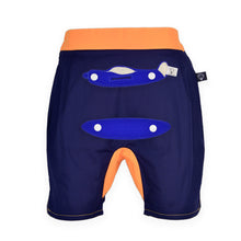 Load image into Gallery viewer, 3D SET - Dark blue short pants with 3D Toy