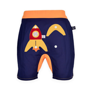 3D SET - Dark blue short pants with 3D Toy