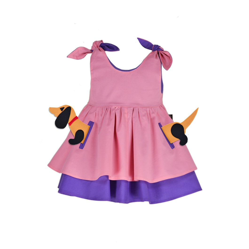 POCKET SET - Dress with ANIMAL Toy - Daisy