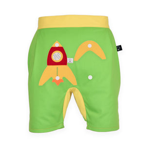 3D SET - Green short pants with 3D Toy