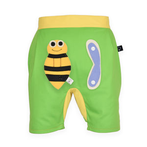 3D SET - Green short pants with 3D Toy