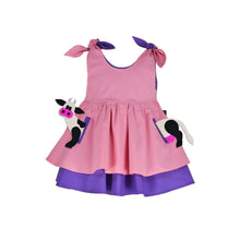 Load image into Gallery viewer, POCKET SET - Dress with ANIMAL Toy - Daisy