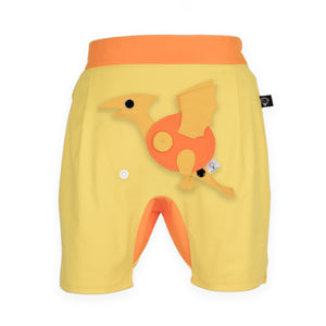 DINO SET - Yellow short pants with DINO Toy
