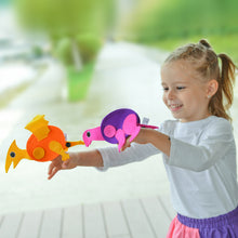 Load image into Gallery viewer, DINO SET - Rosa &amp; lila skirt with DINO Toy