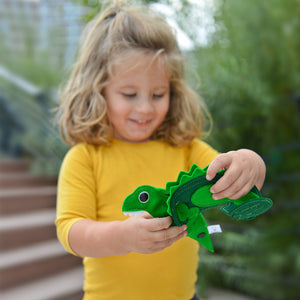 DINO SET - Green short pants with DINO Toy