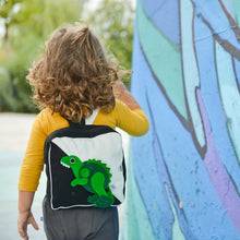 Load image into Gallery viewer, DINO SET - Square Backpack with DINO TOY