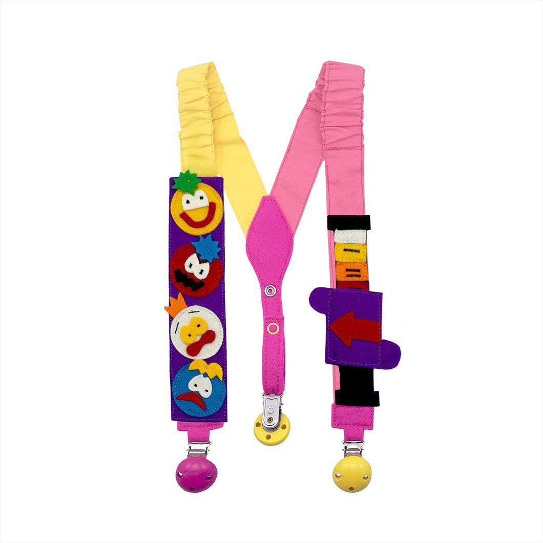 Interactive EMOJI suspenders