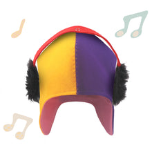 Load image into Gallery viewer, Winter Cap - DJ yellow and purple