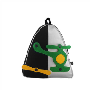 3D SET - Triangle Backpack with 3D TOY