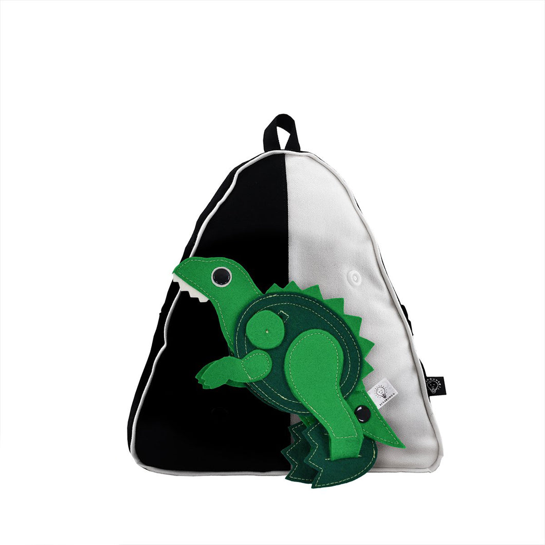 DINO SET - Triangle Backpack with DINO TOY