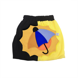 STORMY SET - Yellow & black skirt with STORMY Toy