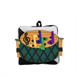 BAND SET - Square Backpack with BAND Toy
