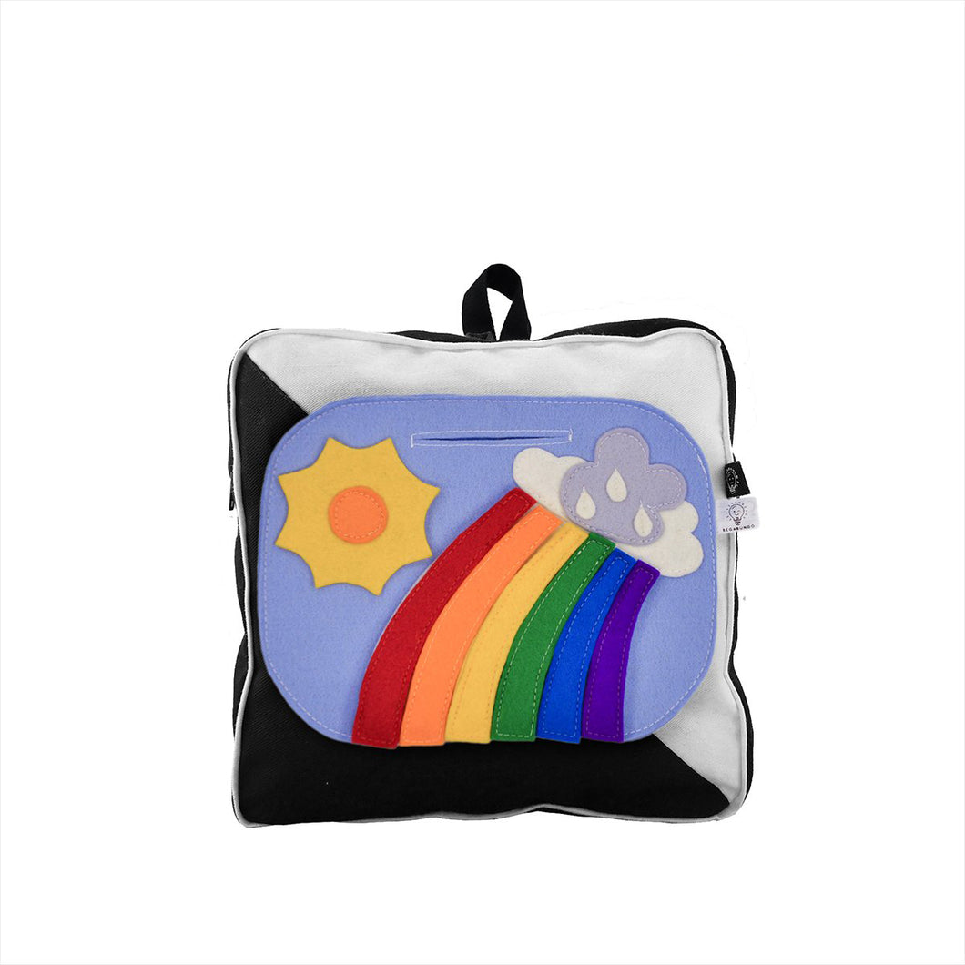 STORMY SET - Square Backpack with STORMY Toy