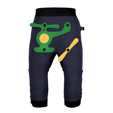 Load image into Gallery viewer, 3D SET - Trousers duo colori with 3D Toy - Greyish beauty