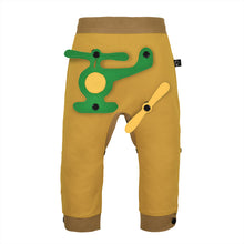 Load image into Gallery viewer, 3D SET - Trousers duo colori with 3D Toy - Mustardino